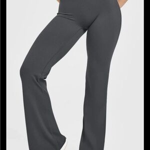 Oner Active SOFTMOTIO FLARED PANTS  Size Med Long Color-coal  NWOT